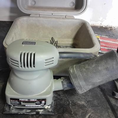 Porter Cable sander with Craftsman Jigsaw