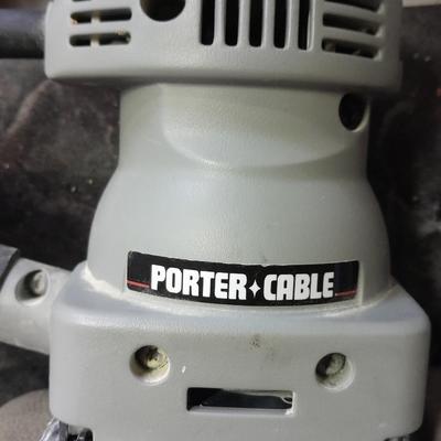 Porter Cable sander with Craftsman Jigsaw