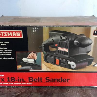 Used Craftsman 3 x 18 inch belt sander