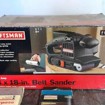 Used Craftsman 3 x 18 inch belt sander