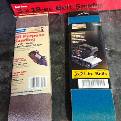 Used Craftsman 3 x 18 inch belt sander