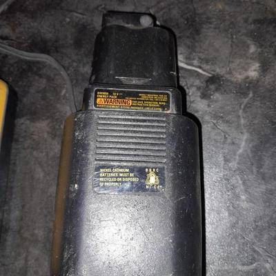 Dewalt 12-volt battery pack with charger and another Dewalt battery