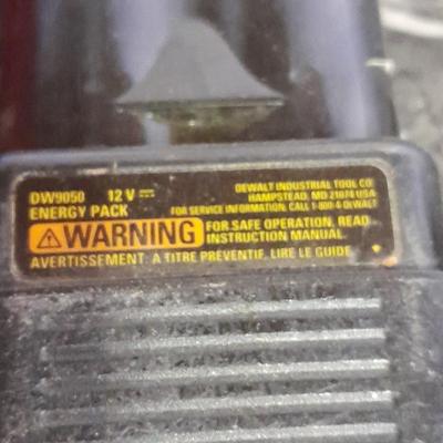 Dewalt 12-volt battery pack with charger and another Dewalt battery