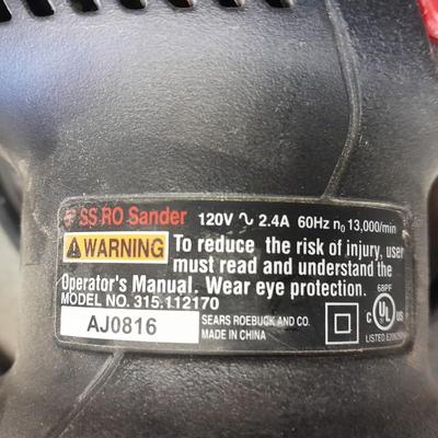 Craftsman 5" SS RO Sander
