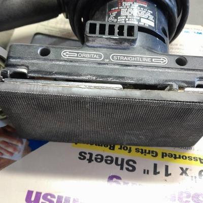 Craftsman 1/3 Sheet sander with respirator