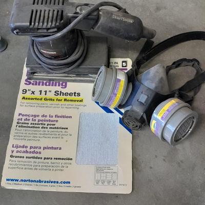 Craftsman 1/3 Sheet sander with respirator