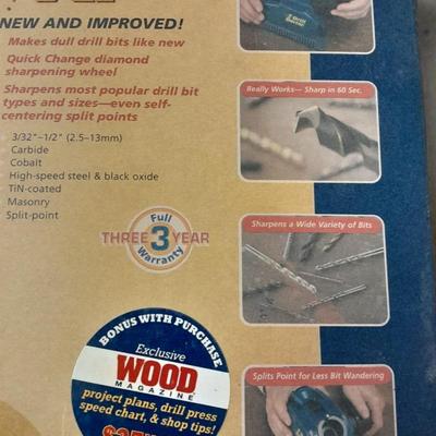 Drill Doctor XP2 Drill sharpener with face shield