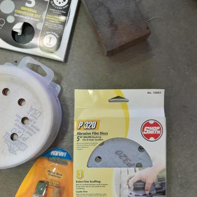 Assortment of Sanding pads