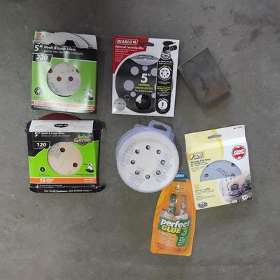 Assortment of Sanding pads