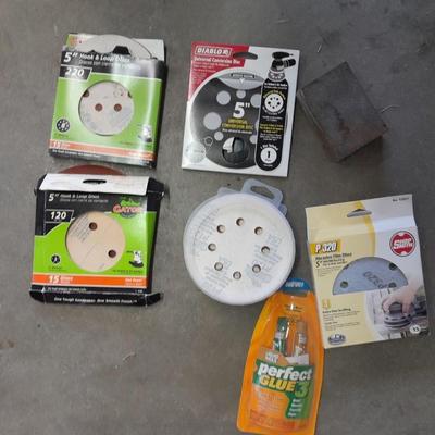 Assortment of Sanding pads
