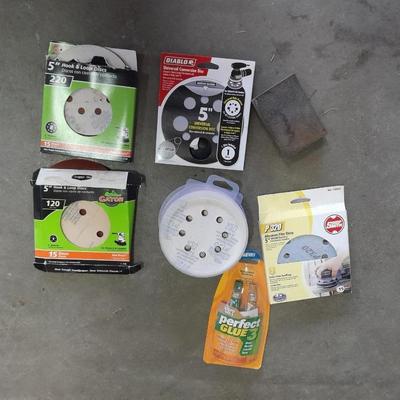 Assortment of Sanding pads