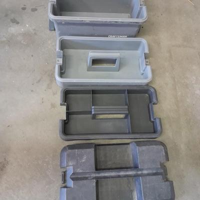 Multi-level Craftsman toolbox with Remington Ramset