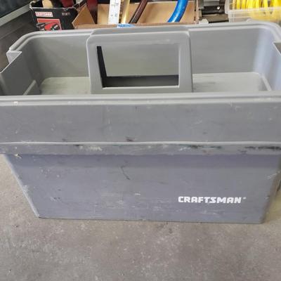 Multi-level Craftsman toolbox with Remington Ramset