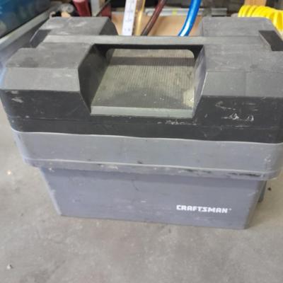 Multi-level Craftsman toolbox with Remington Ramset