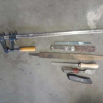 Bar clamp, and several files
