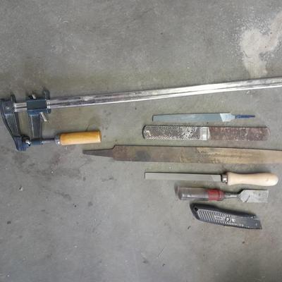 Bar clamp, and several files
