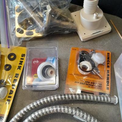 Assortment of household plumbing needs