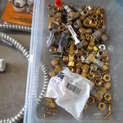 Assortment of household plumbing needs