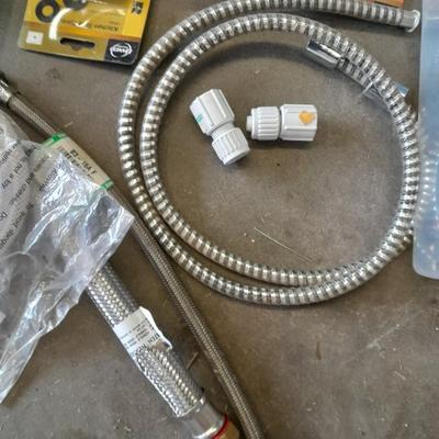 Assortment of household plumbing needs
