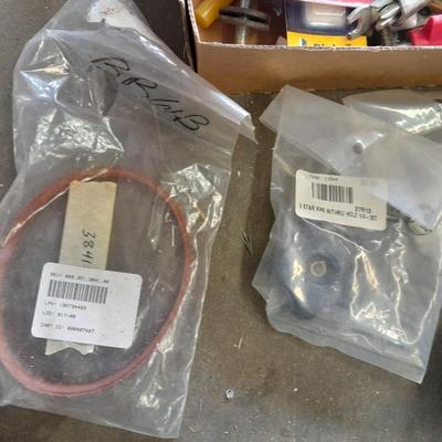 Lots of home repair hardware and small tools