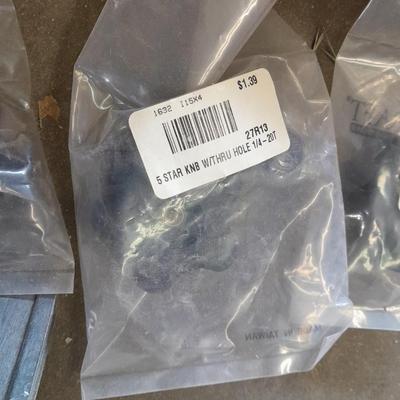 Lots of home repair hardware and small tools