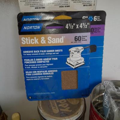 Boxes, and cans full of home hardware - screws- clips- nails etc.