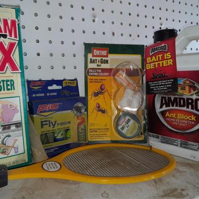 Kill all the creepy Crawley's Bug control chemicals and baits.