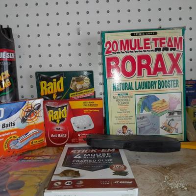 Kill all the creepy Crawley's Bug control chemicals and baits.