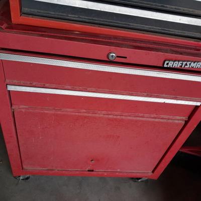 Two Craftsman toolboxes
