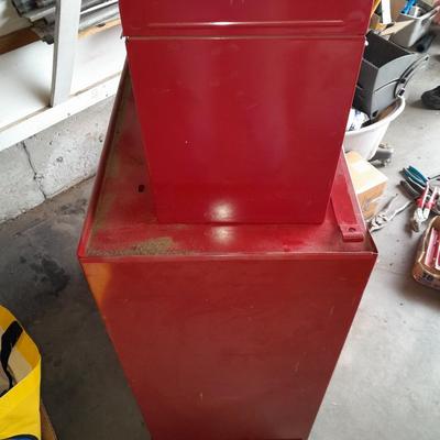 Two Craftsman toolboxes