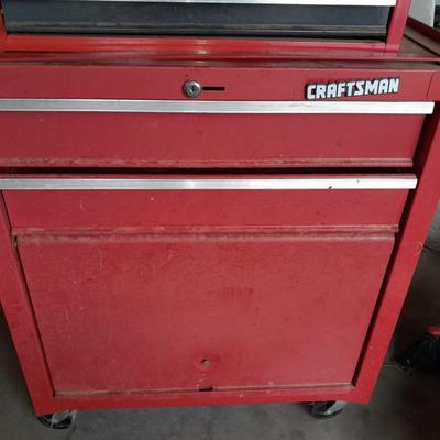 Two Craftsman toolboxes