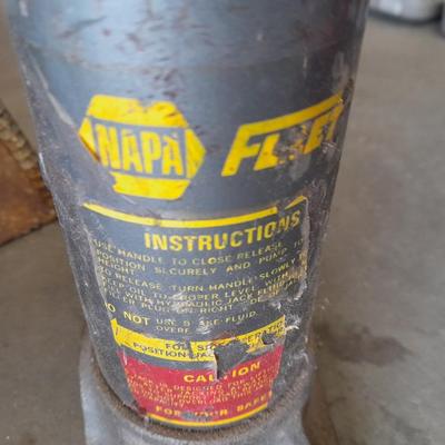 Jack stands, bottle jack, and EZ Jack