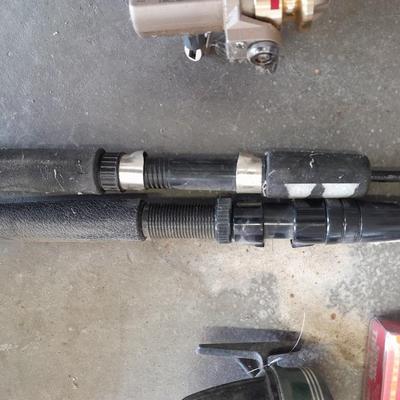 FISHING- Three short fishing poles