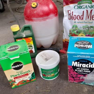 Lawn, garden and plant chemicals