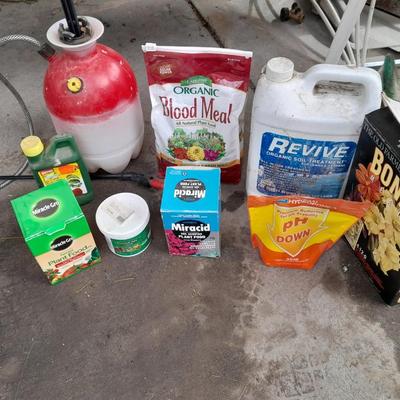 Lawn, garden and plant chemicals