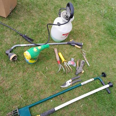 Yard and garden tools weed puller, weed sprayer, hand tools and more