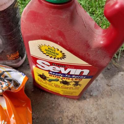 Ant bait and sevin bug killer