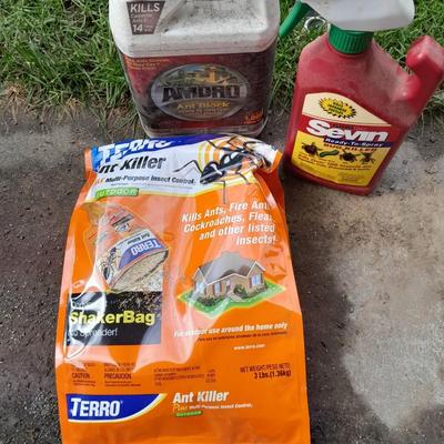 Ant bait and sevin bug killer