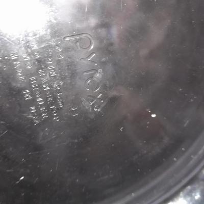 Pyrex and anchor hocking Glass baking pans