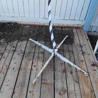 Steel framed swing / patio chair base / holder