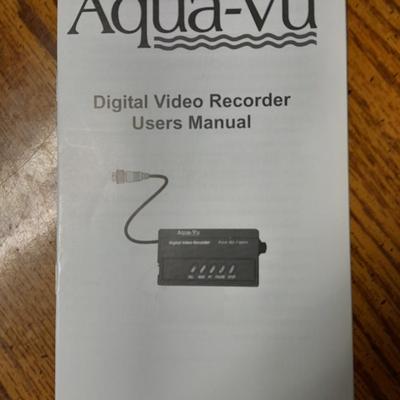 AQUA -VU digital video recorder Camera Underwater camera