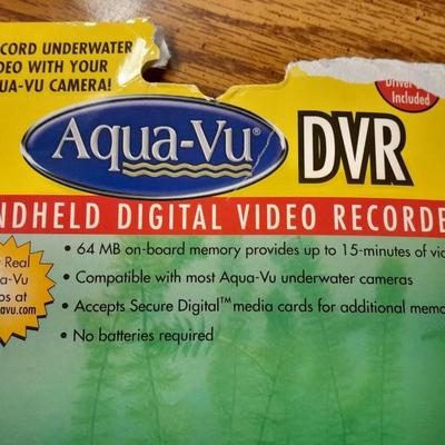 AQUA -VU digital video recorder Camera Underwater camera