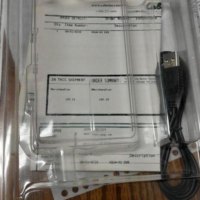 AQUA -VU digital video recorder Camera Underwater camera