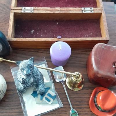 Push button locking wooden carved box, Puzzle trinket box and more