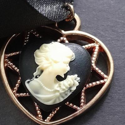 Fashion Jewelry, Angel necklace, red brooch, vintage hair clip and more