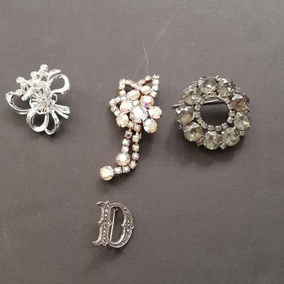 Costume brooches and pins Sterling .925 marked " D"