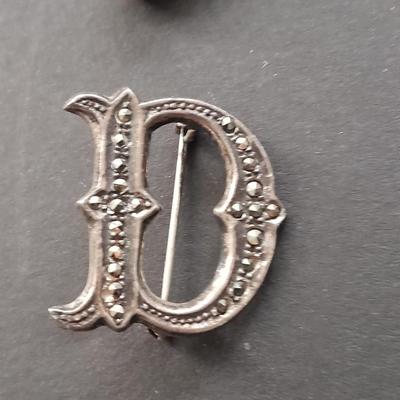 Costume brooches and pins Sterling .925 marked " D"