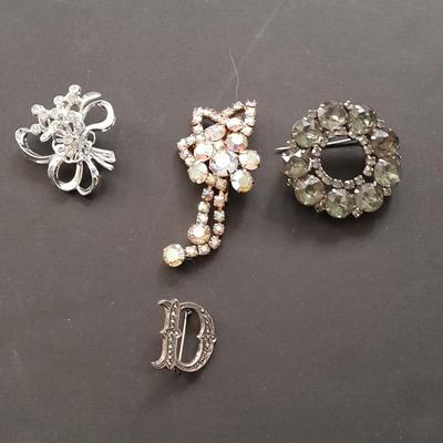 Costume brooches and pins Sterling .925 marked " D"