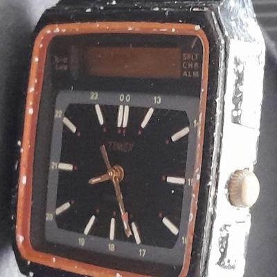 Wrist watches for repair Men's and Women's Timex, digital, and Durastead