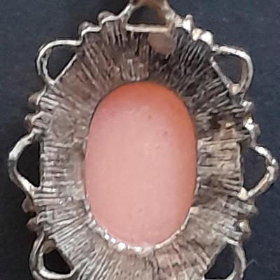 Cameo necklace with matching earings, and more